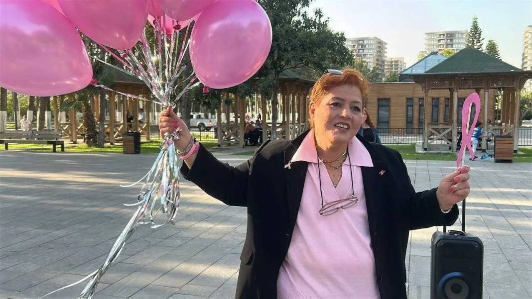 Hatay’da 10 Yıllık Meme Kanseri Mücadelesinde Zafer Balonlarla Taçlandı 1